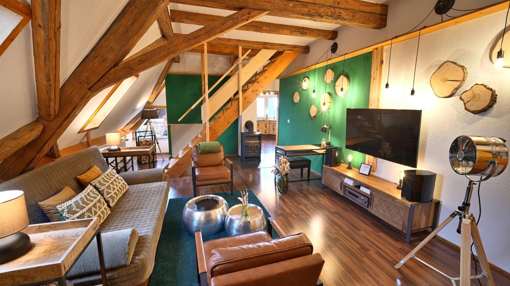 Green Loft Schwarzwald - Dach-Balkon--Musik-Ecke Fluorn-Winzeln Экстерьер фото